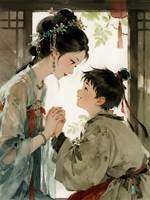 夫君失憶後，好大兒送他去挑糞