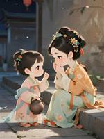 偷眼淚的小妖怪