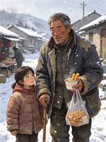 除夕雪地裡挖出個高考狀元